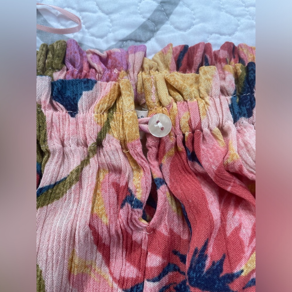 Terra & Sky Off the Shoulder Floral Blouse Women’s Size 1X (16W - 18W) - Picture 8 of 13